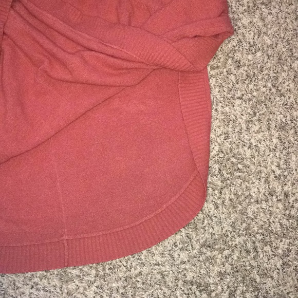 Plus size poncho tunic sweater - Picture 2 of 5